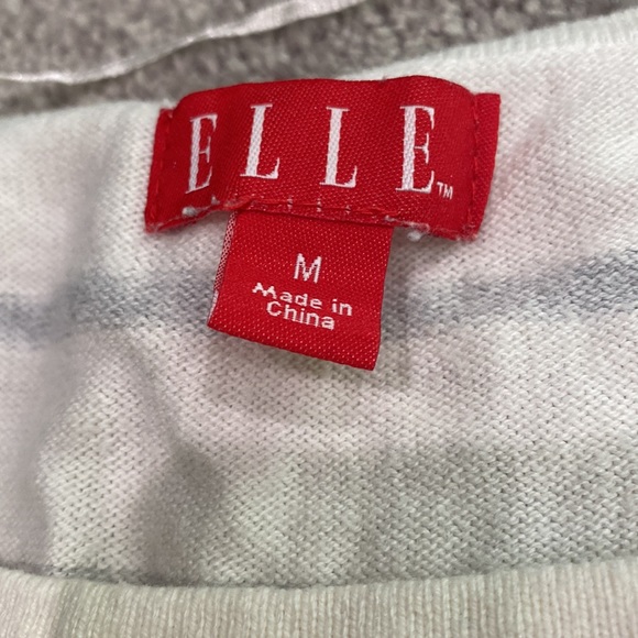 Medium sequined and striped light sweater - Picture 3 of 4